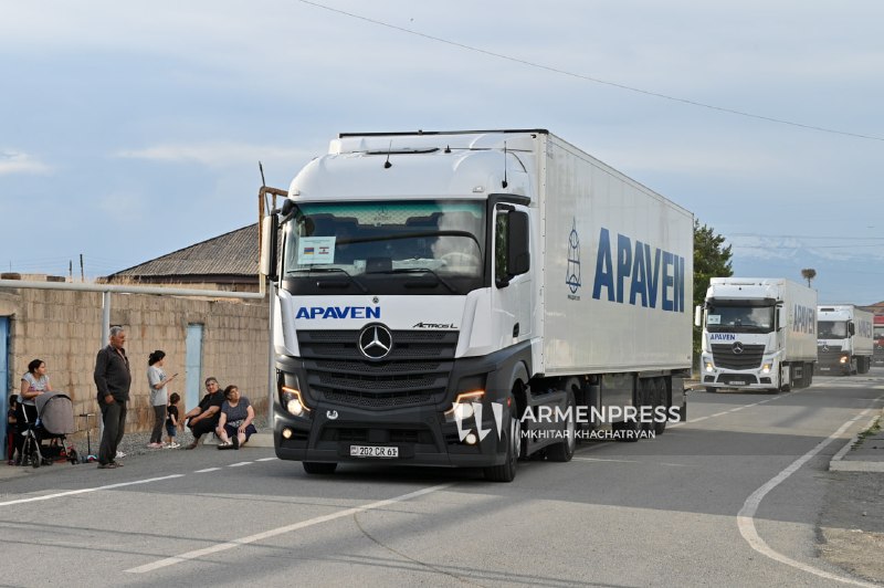 Армения отправила 80 тонн гуманитарной помощи в Ливан через границу с Турцией
